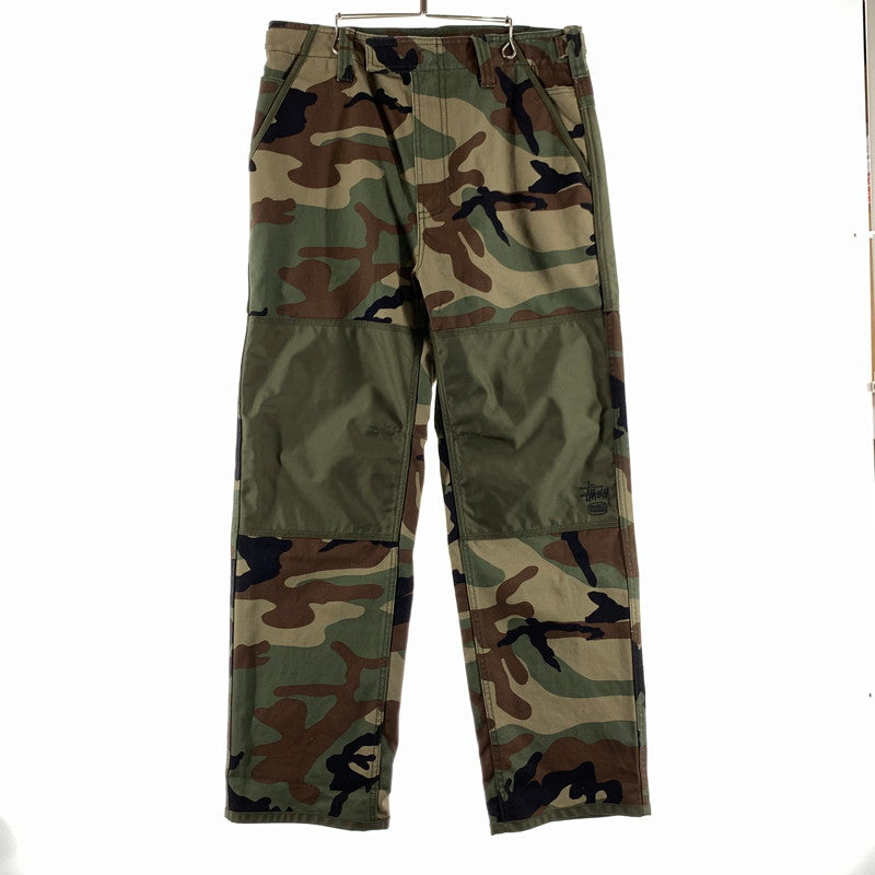 【中古品】【メンズ】 STUSSY ステューシー 25AW UTILITY PANT ユーティリティ パンツ カラーカーキ 迷彩柄 SIZE:32 153-260722-ky-03-fuzh 万代Net店