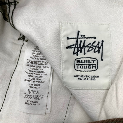 【中古品】【メンズ】 STUSSY ステューシー 25AW UTILITY PANT ユーティリティ パンツ カラーカーキ 迷彩柄 SIZE:32 153-260722-ky-03-fuzh 万代Net店