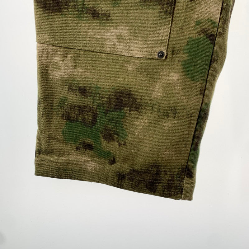 【中古品】【メンズ】 DIASPORA SKATEBOARDS ディアスポラ スケートボード DOUBLEKNEE COMFORTABLE TROUSERS カラー KHAKI カモ柄 SIZE:Ｌ 153-260722-ky-09-fuzh 万代Net店