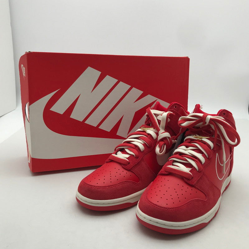 【中古美品】【メンズ】 NIKE ナイキ DH0960-600 DUNK HIGH SE FIRST USE ”UNIVERSITY RED” ダンク ハイ SE ファーストユース ユニバーシティ レッド スニーカー 靴 160-260723-mh-07-fuzh サイズ：28.5cm カラー：レッド 万代Net店