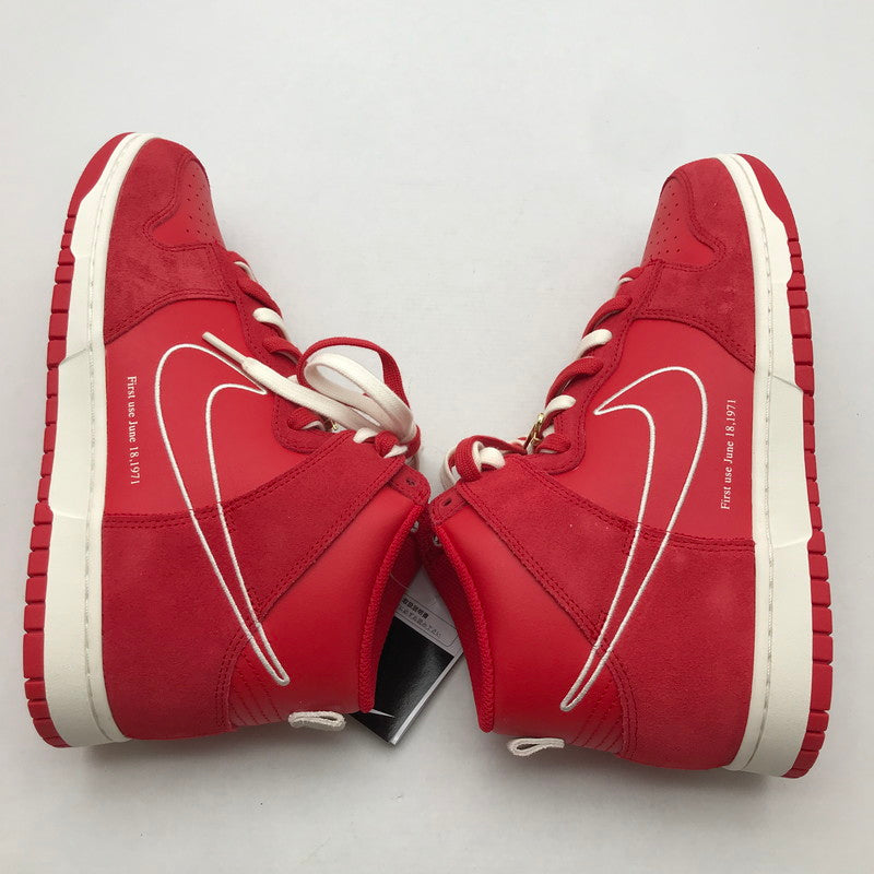 【中古美品】【メンズ】 NIKE ナイキ DH0960-600 DUNK HIGH SE FIRST USE ”UNIVERSITY RED” ダンク ハイ SE ファーストユース ユニバーシティ レッド スニーカー 靴 160-260723-mh-07-fuzh サイズ：28.5cm カラー：レッド 万代Net店