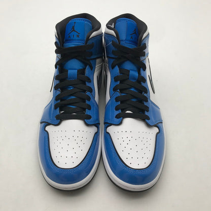 【中古美品】【メンズ】 NIKE ナイキ DD6834-402 AIR JORDAN １ MID SE ”SIGNAL BLUE” エアジョーダン1 シグナルブルー スニーカー 靴 160-260723-mh-03-fuzh サイズ：28.5cm カラー：ホワイト ブルー エナメル 万代Net店