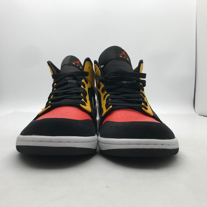 【中古美品】【メンズ】 NIKE ナイキ 852542-087 AIR JORDAN１MID SE ”ROSWELL RAYGUNS” エアジョーダン1 ロズウェイル・レイガンズ スニーカー 靴 160-260723-mh-02-fuzh サイズ：28.5cm カラー：ブラック オレンジ レッド 万代Net店