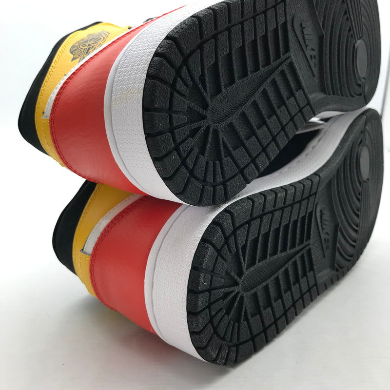 【中古美品】【メンズ】 NIKE ナイキ 852542-087 AIR JORDAN１MID SE ”ROSWELL RAYGUNS” エアジョーダン1 ロズウェイル・レイガンズ スニーカー 靴 160-260723-mh-02-fuzh サイズ：28.5cm カラー：ブラック オレンジ レッド 万代Net店