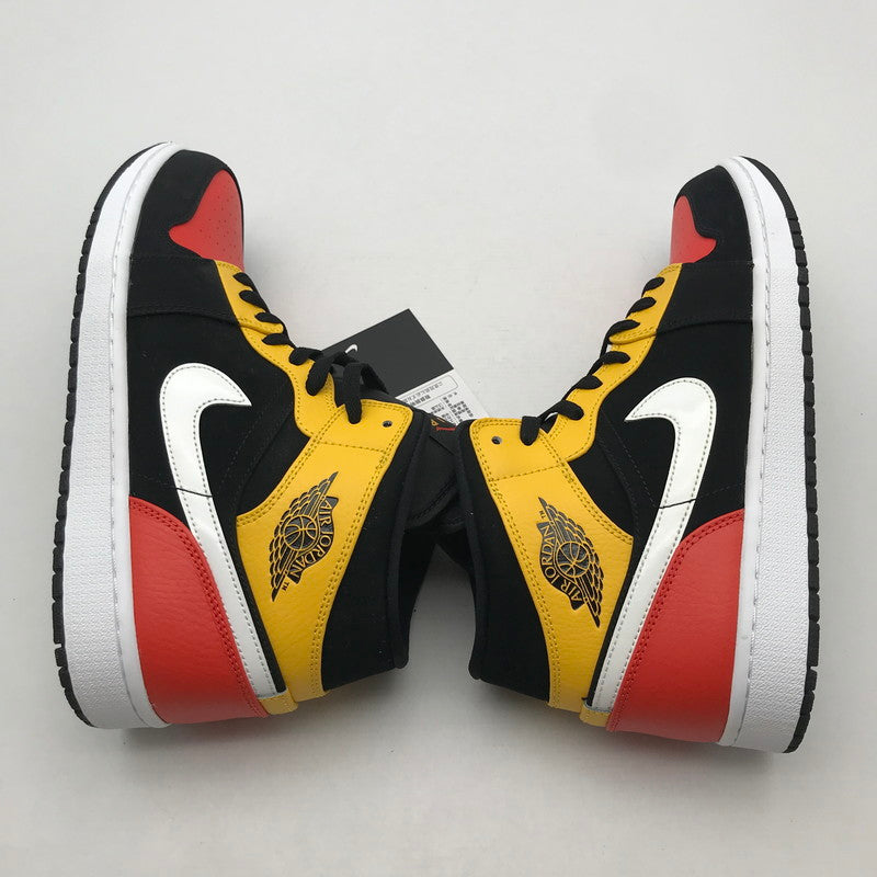 【中古美品】【メンズ】 NIKE ナイキ 852542-087 AIR JORDAN１MID SE ”ROSWELL RAYGUNS” エアジョーダン1 ロズウェイル・レイガンズ スニーカー 靴 160-260723-mh-02-fuzh サイズ：28.5cm カラー：ブラック オレンジ レッド 万代Net店