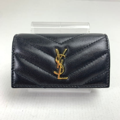 【中古品】【レディース】 YVES SAINT LAURENT イヴサンローラン 4連キーケース カラー BLACK カサンドラ 本体のみ 181-260714-ky-09-fuzh 万代Net店