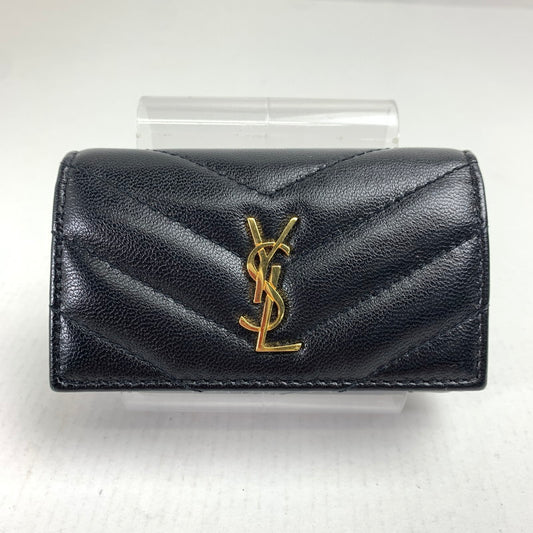 【中古品】【レディース】 YVES SAINT LAURENT イヴサンローラン 4連キーケース カラー BLACK カサンドラ 本体のみ 181-260714-ky-09-fuzh 万代Net店