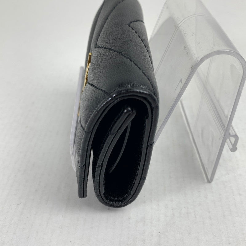 【中古品】【レディース】 YVES SAINT LAURENT イヴサンローラン 4連キーケース カラー BLACK カサンドラ 本体のみ 181-260714-ky-09-fuzh 万代Net店