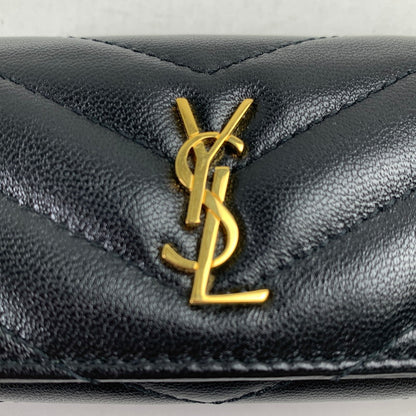 【中古品】【レディース】 YVES SAINT LAURENT イヴサンローラン 4連キーケース カラー BLACK カサンドラ 本体のみ 181-260714-ky-09-fuzh 万代Net店