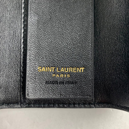 【中古品】【レディース】 YVES SAINT LAURENT イヴサンローラン 4連キーケース カラー BLACK カサンドラ 本体のみ 181-260714-ky-09-fuzh 万代Net店