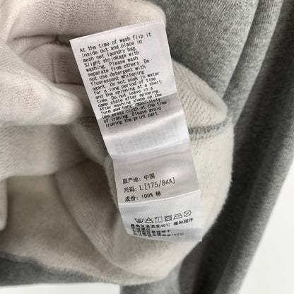 【中古品】【メンズ】 A BATHING APE ア・ベイシング・エイプ 25AW EMBROIDERY STYLE JAPANESE CRANE CREWNECK クルーネック スウェット トレーナー GRAY SIZE:L ロゴに鶴刺繍 ※毛の付着あり 142-260719-io-18-fuzh 万代Net店