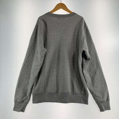 【中古品】【メンズ】 A BATHING APE ア・ベイシング・エイプ 25AW EMBROIDERY STYLE JAPANESE CRANE CREWNECK クルーネック スウェット トレーナー GRAY SIZE:L ロゴに鶴刺繍 ※毛の付着あり 142-260719-io-18-fuzh 万代Net店