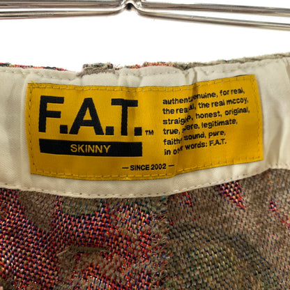 【中古品】【メンズ】 FAT エフエーティー F32420-PN25 GOBESSOM ゴベッサム カラーBEIGE SIZE:L　花柄 153-260722-ky-12-fuzh 万代Net店