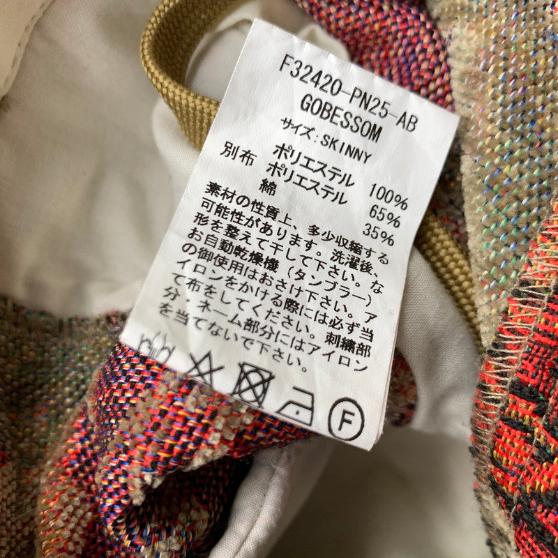 【中古品】【メンズ】 FAT エフエーティー F32420-PN25 GOBESSOM ゴベッサム カラーBEIGE SIZE:L　花柄 153-260722-ky-12-fuzh 万代Net店