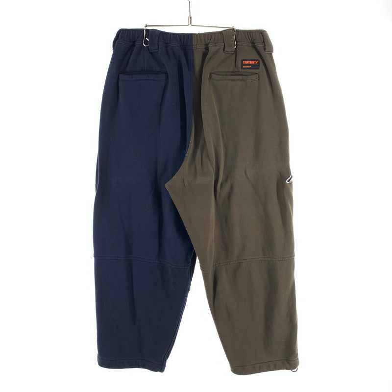 【中古品】【メンズ】 TIGHTBOOTH 24AW CYBORG SWEAT SET UP スウェットセットアップ タイトブース ブランド 142-260920-gm-17-fuzh サイズ：L カラー：カーキ ネイビー 万代Net店