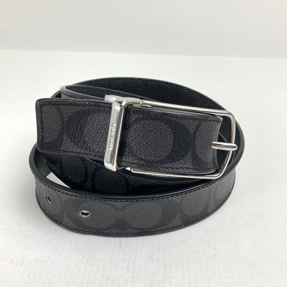 【中古品】【メンズ】 COACH コーチ 321 SVAF4 ベルト カラーBLACK 183-260714-ky-07-fuzh 万代Net店