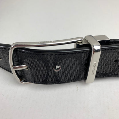 【中古品】【メンズ】 COACH コーチ 321 SVAF4 ベルト カラーBLACK 183-260714-ky-07-fuzh 万代Net店