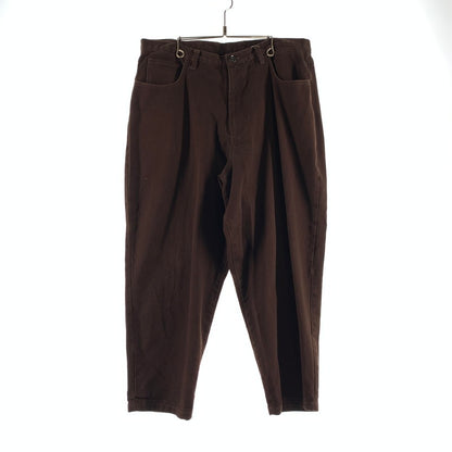 【中古品】【メンズ】 APPLEBUM アップルバム LOOSE COLOR TAPERD PANTS テーパードパンツ カラーBROWN SIZE:XL 153-260722-ky-06-fuzh 万代Net店