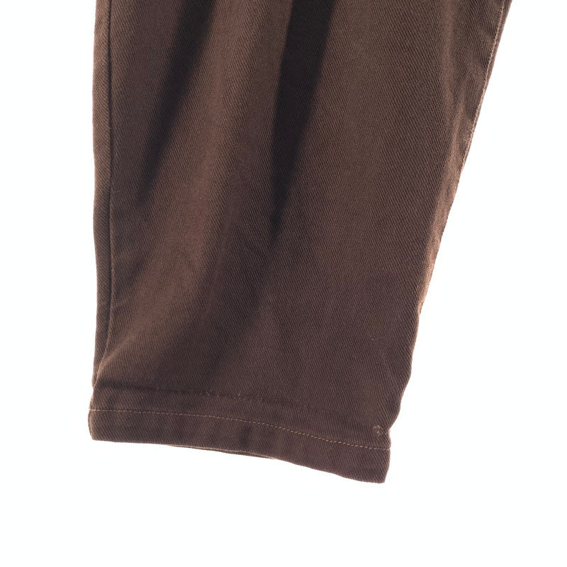 【中古品】【メンズ】 APPLEBUM アップルバム LOOSE COLOR TAPERD PANTS テーパードパンツ カラーBROWN SIZE:XL 153-260722-ky-06-fuzh 万代Net店