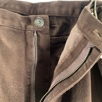 【中古品】【メンズ】 APPLEBUM アップルバム LOOSE COLOR TAPERD PANTS テーパードパンツ カラーBROWN SIZE:XL 153-260722-ky-06-fuzh 万代Net店