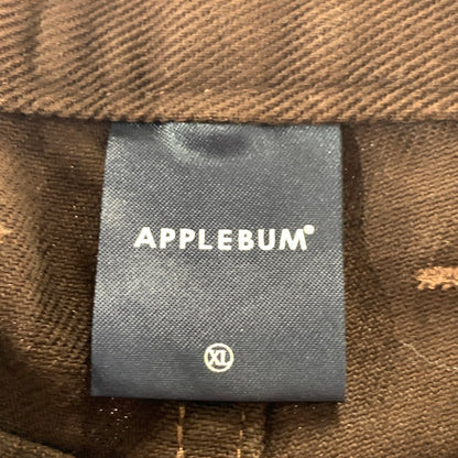 【中古品】【メンズ】 APPLEBUM アップルバム LOOSE COLOR TAPERD PANTS テーパードパンツ カラーBROWN SIZE:XL 153-260722-ky-06-fuzh 万代Net店
