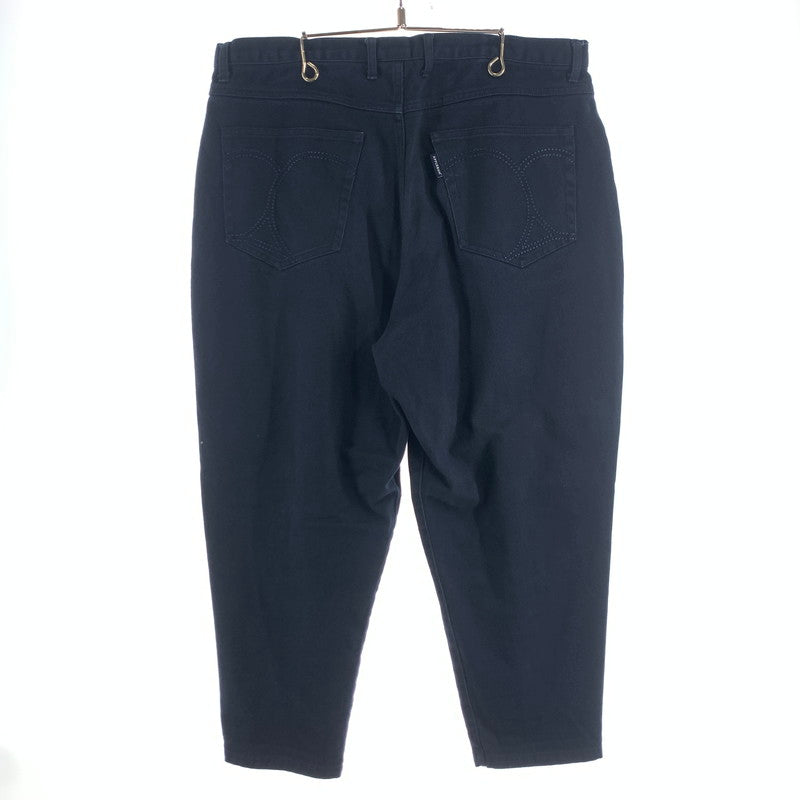 【中古品】【メンズ】 APPLEBUM LOOSE COLOR TAPERD PANTS アップルバム テーパードパンツ ボトムス ブランド 古着 153-260726-gm-11-fuzh サイズ：XL カラー：ネイビー 万代Net店