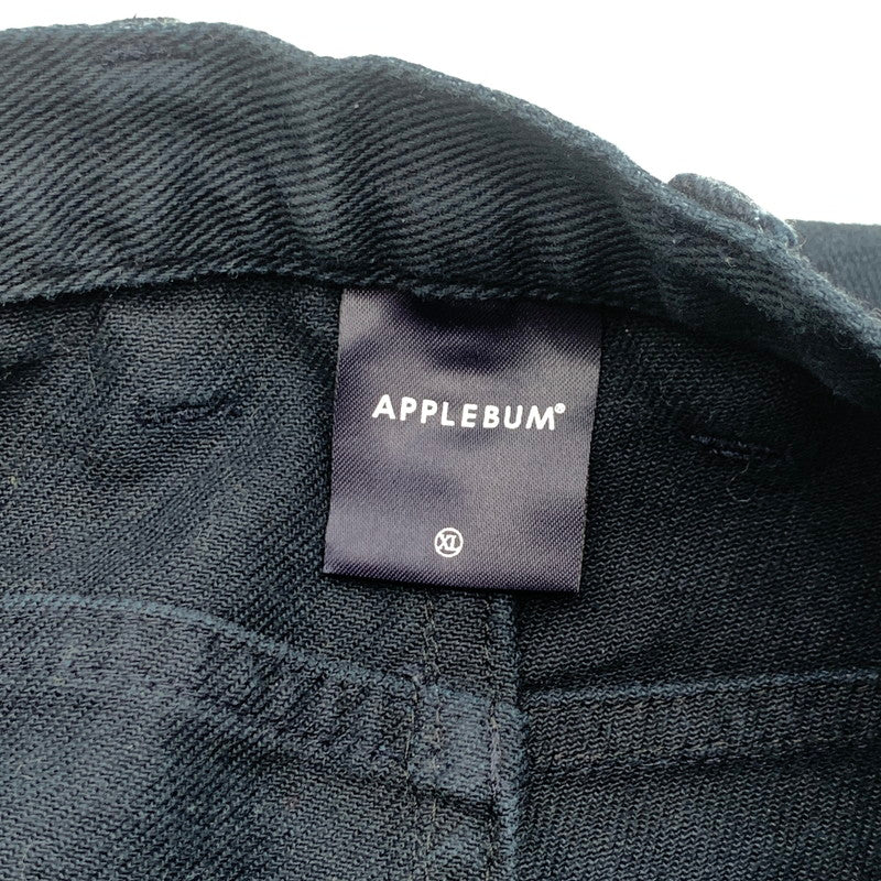 【中古品】【メンズ】 APPLEBUM LOOSE COLOR TAPERD PANTS アップルバム テーパードパンツ ボトムス ブランド 古着 153-260726-gm-11-fuzh サイズ：XL カラー：ネイビー 万代Net店