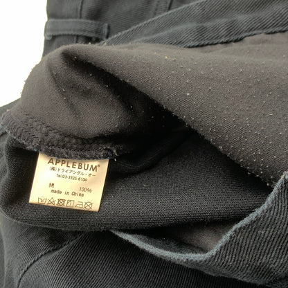 【中古品】【メンズ】 APPLEBUM LOOSE COLOR TAPERD PANTS アップルバム テーパードパンツ ボトムス ブランド 古着 153-260726-gm-11-fuzh サイズ：XL カラー：ネイビー 万代Net店