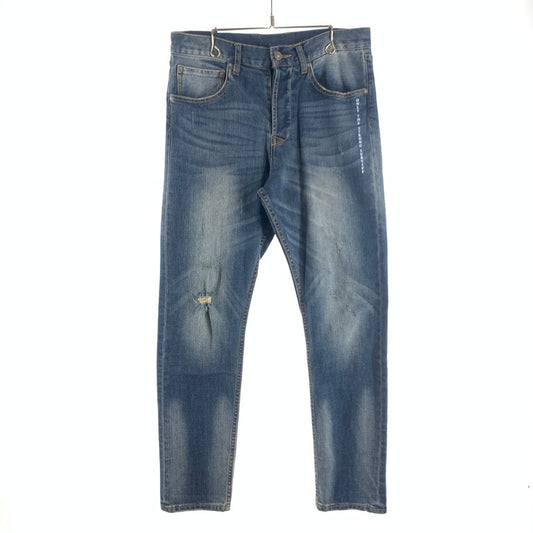 【中古品】【メンズ】 APPLEBUM KATE SLIM DENIM PANTS アップルバム スリムデニムパンツ ジーンズ ボトムス ブランド 古着 153-260726-gm-09-fuzh サイズ：M カラー：インディゴ 万代Net店