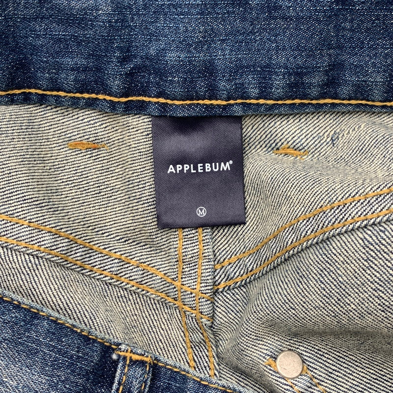 【中古品】【メンズ】 APPLEBUM KATE SLIM DENIM PANTS アップルバム スリムデニムパンツ ジーンズ ボトムス ブランド 古着 153-260726-gm-09-fuzh サイズ：M カラー：インディゴ 万代Net店