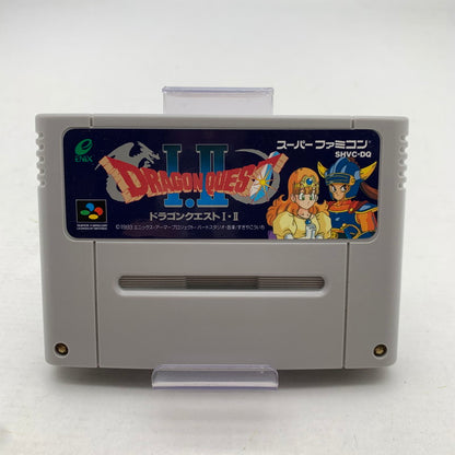 【中古美品】 Nintendo SUPER Famicoｍ SFC ニンテンドー スーパー ファミコン ソフト ドラゴンクエストI・II 023-260714-mh-05-fuzh 万代Net店