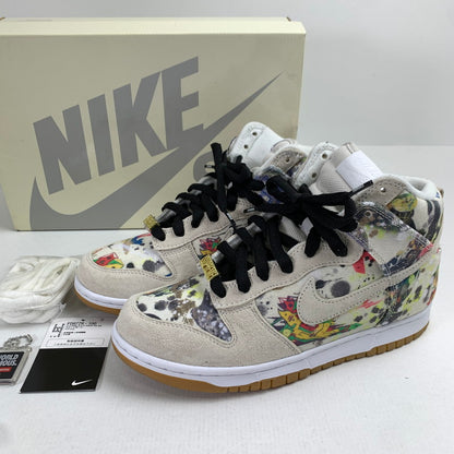 【中古品】【メンズ】 SUPREME×NIKE SB DUNK HIGH シュプリーム ×ダンクハイ "RAMMELLZEE" FD8779-100 MULTI.総柄 SIZE:26.0cm チャーム.シューレース.タグ.箱付属 スニーカー 靴 160-260712-ky-12-fuzh 万代Net店