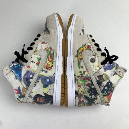 【中古品】【メンズ】 SUPREME×NIKE SB DUNK HIGH シュプリーム ×ダンクハイ "RAMMELLZEE" FD8779-100 MULTI.総柄 SIZE:26.0cm チャーム.シューレース.タグ.箱付属 スニーカー 靴 160-260712-ky-12-fuzh 万代Net店