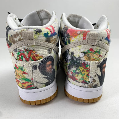 【中古品】【メンズ】 SUPREME×NIKE SB DUNK HIGH シュプリーム ×ダンクハイ "RAMMELLZEE" FD8779-100 MULTI.総柄 SIZE:26.0cm チャーム.シューレース.タグ.箱付属 スニーカー 靴 160-260712-ky-12-fuzh 万代Net店