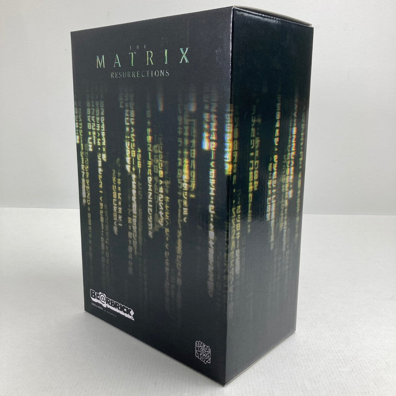 【中古美品】 BE＠RBRICK ベアブリック The Matrix Resurrections マトリックス 100％ & 400％ 055-260722-io-07-fuzh 万代Net店