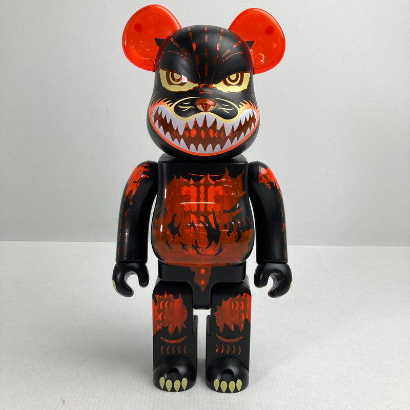【中古美品】 BE＠RBRICK ベアブリック ゴジラVSデストロイア版 ゴジラ(メルトダウン：クリアオレンジVer.) 100% ＆ 400% 「ゴジラvsデストロイア」 055-260722-io-06-fuzh 万代Net店