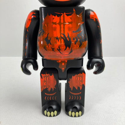 【中古美品】 BE＠RBRICK ベアブリック ゴジラVSデストロイア版 ゴジラ(メルトダウン：クリアオレンジVer.) 100% ＆ 400% 「ゴジラvsデストロイア」 055-260722-io-06-fuzh 万代Net店