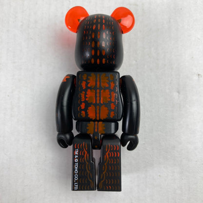 【中古美品】 BE＠RBRICK ベアブリック ゴジラVSデストロイア版 ゴジラ(メルトダウン：クリアオレンジVer.) 100% ＆ 400% 「ゴジラvsデストロイア」 055-260722-io-06-fuzh 万代Net店
