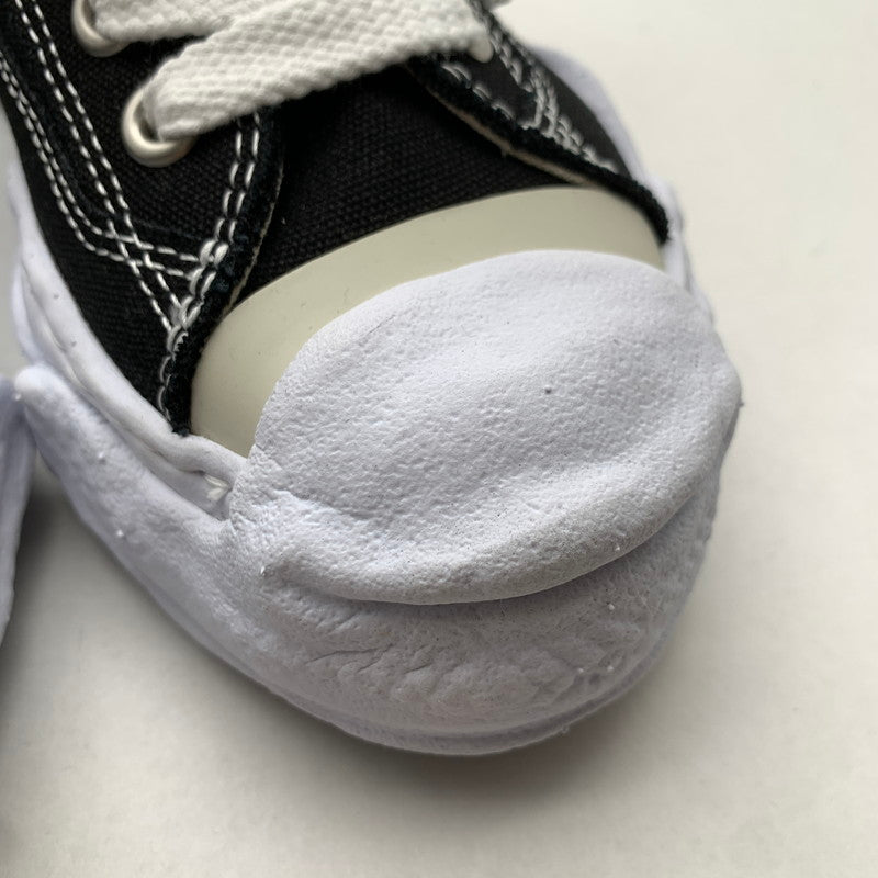 【中古美品】【メンズ】 MAISON MIHARA YASUHIRO メゾン ミハラ ヤスヒロ A05FW702 CANVAS LOW-TOP 箱付属 靴 166-260731-ny-12-fuzh サイズ：38 カラー：ブラック 万代Net店