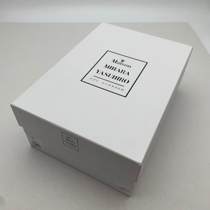 【中古美品】【メンズ】 MAISON MIHARA YASUHIRO メゾン ミハラ ヤスヒロ A05FW702 CANVAS LOW-TOP 箱付属 靴 166-260731-ny-12-fuzh サイズ：38 カラー：ブラック 万代Net店