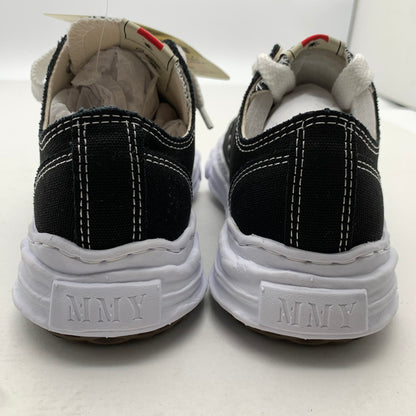 【中古美品】【メンズ】 MAISON MIHARA YASUHIRO メゾン ミハラ ヤスヒロ A05FW702 CANVAS LOW-TOP 箱付属 靴 166-260731-ny-12-fuzh サイズ：38 カラー：ブラック 万代Net店