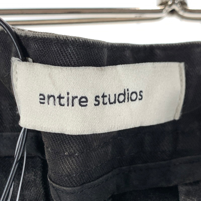【中古品】【メンズ】 ENTIRE STUDIOS エンタイア スタジオ UNU-25-3009 BARREN CARGO BLACK SIZE:M 152-260722-ky-08-fuzh 万代Net店