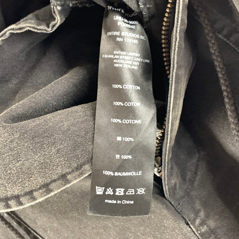 【中古品】【メンズ】 ENTIRE STUDIOS エンタイア スタジオ UNU-25-3009 BARREN CARGO BLACK SIZE:M 152-260722-ky-08-fuzh 万代Net店