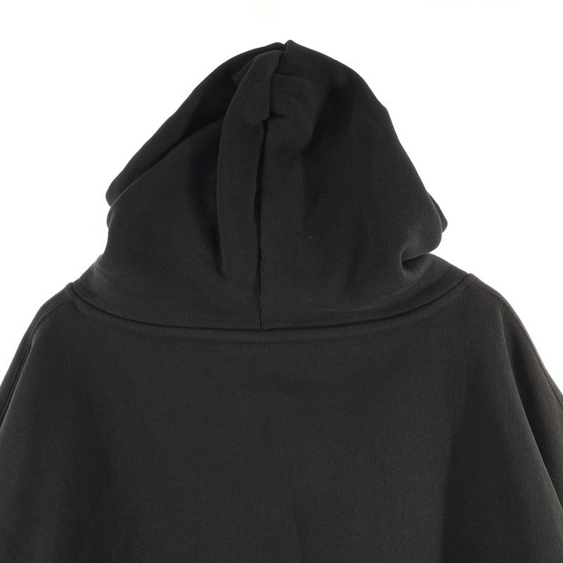 【中古品】【メンズ】 ENTIRE STUDIOS エンタイアスタジオ ES2125 22AW HEAVY HOOD ヘビーフードスウェットパーカー 141-260730-ny-06-fuzh サイズ：M カラー：ブラック 万代Net店