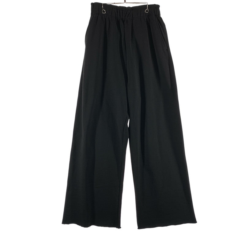 【中古品】【メンズ】 ENTIRE STUDIOS エンタイア スタジオ ES2489 FULL SWEAT PANT フルスェットパンツ カラーBLACK SIZE:M 152-260722-ky-04-fuzh 万代Net店