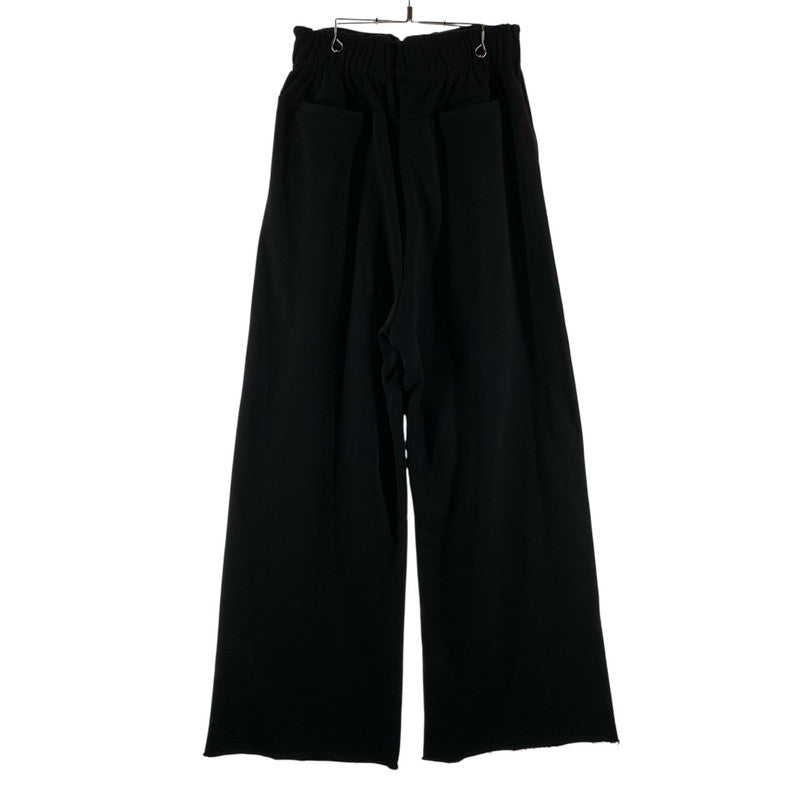 【中古品】【メンズ】 ENTIRE STUDIOS エンタイア スタジオ ES2489 FULL SWEAT PANT フルスェットパンツ カラーBLACK SIZE:M 152-260722-ky-04-fuzh 万代Net店