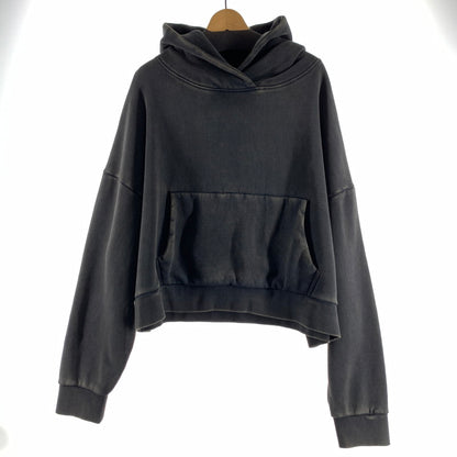 【中古品】【メンズ】 ENTIRE STUDIOS エンタイアスタジオ ES2125 22AW HEAVY HOOD ヘビーフードスウェットパーカー ヴィンテージ加工 141-260730-ny-05-fuzh サイズ：S カラー：ブラック 万代Net店