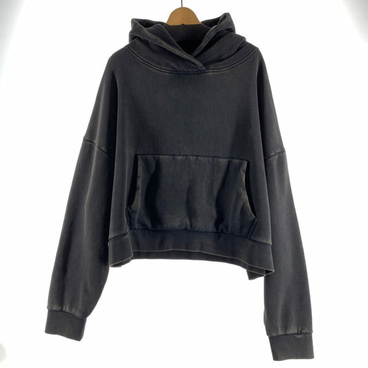 【中古品】【メンズ】 ENTIRE STUDIOS エンタイアスタジオ ES2125 22AW HEAVY HOOD ヘビーフードスウェットパーカー ヴィンテージ加工 141-260730-ny-05-fuzh サイズ：S カラー：ブラック 万代Net店