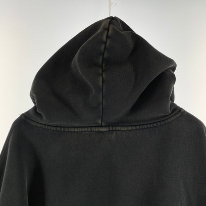 【中古品】【メンズ】 ENTIRE STUDIOS エンタイアスタジオ ES2125 22AW HEAVY HOOD ヘビーフードスウェットパーカー ヴィンテージ加工 141-260730-ny-05-fuzh サイズ：S カラー：ブラック 万代Net店