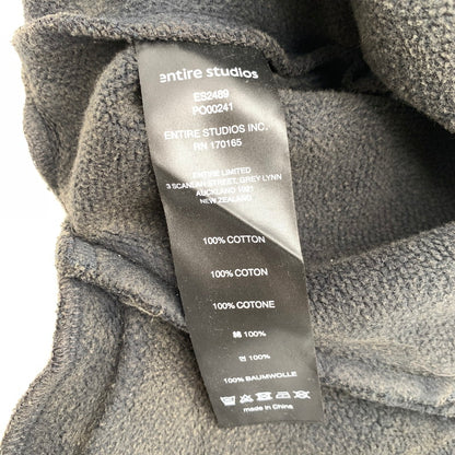 【中古品】【メンズ】 ENTIRE STUDIOS エンタイアスタジオ ES2489 FULL SWEATPANT スウェットパンツ ヴィンテージ加工 151-260730-ny-02-fuzh サイズ：M カラー：ブラック 万代Net店